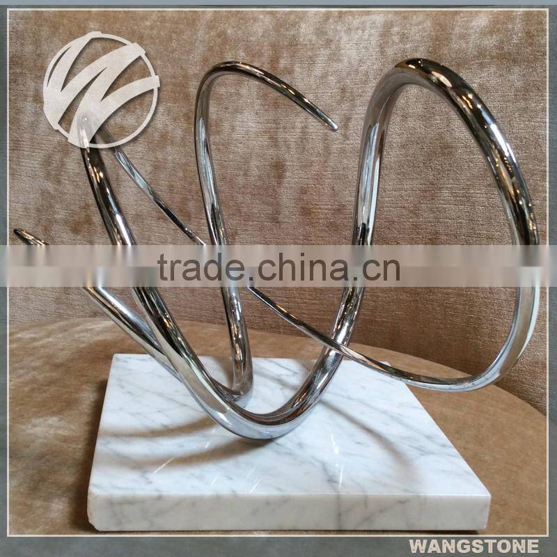 Stainless Steel Famous Metal Abstract Modern Sculpture