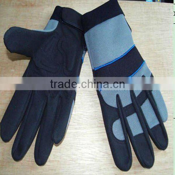 Oil field mechanical glove for safety