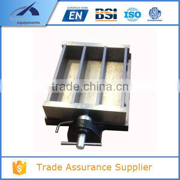 CPM 40 x 40 x 160mm Three Gang Steel Cement Mortar Prism Mould