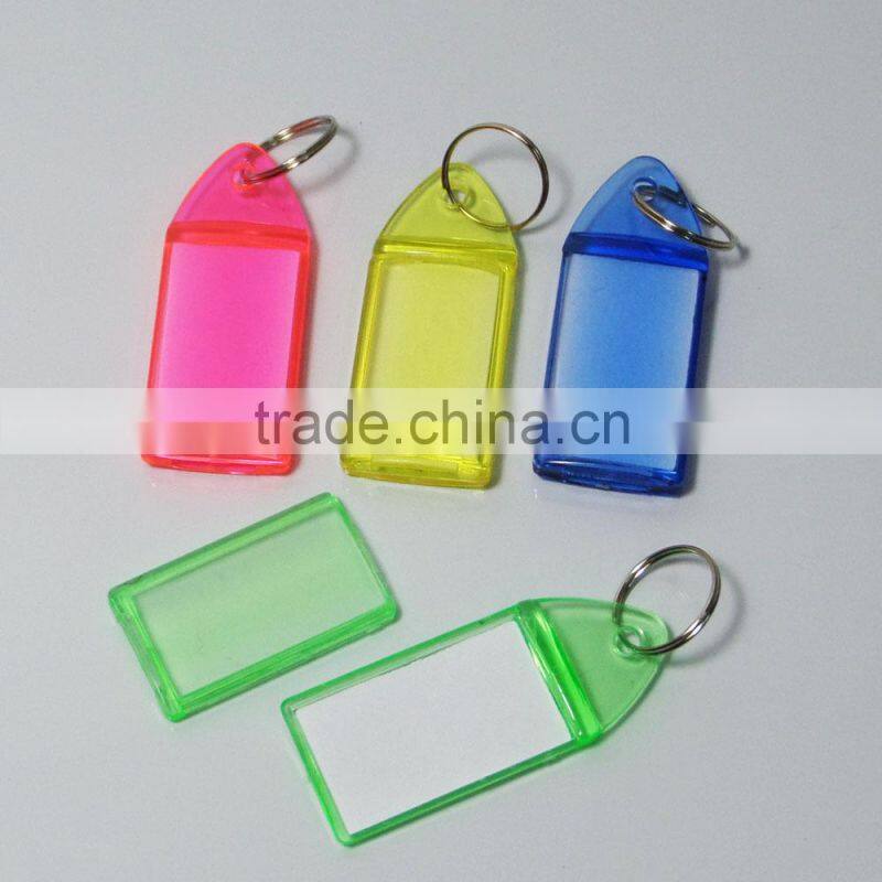 Hot-Sell cheap office large blank plastic label key tags