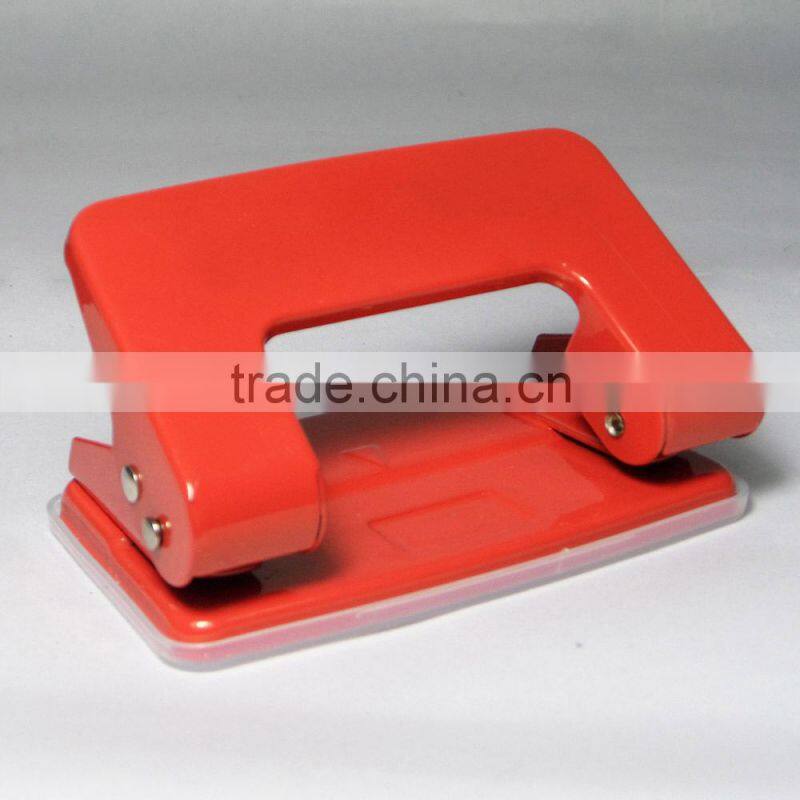 Best selling manual all metal 2 hole cheap paper punch