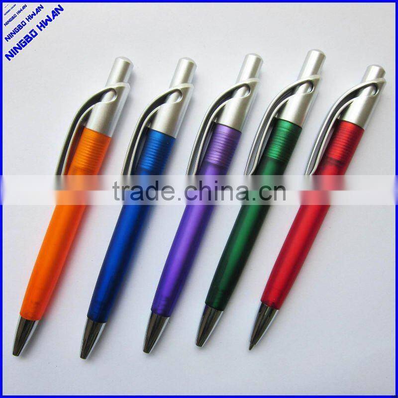 2017 hot selling logo printed advertising cheap ballpoint plastic pen