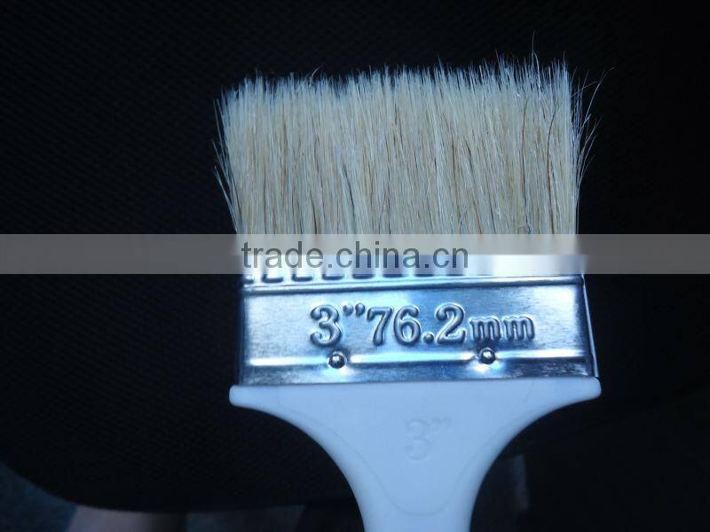 Cheapest bristle hair paint brush with plastic handle