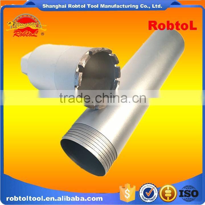 5" Three Section Concrete Diamond Core Drill Bits Hole Saw Masonry Asphalt Cement Brick Block