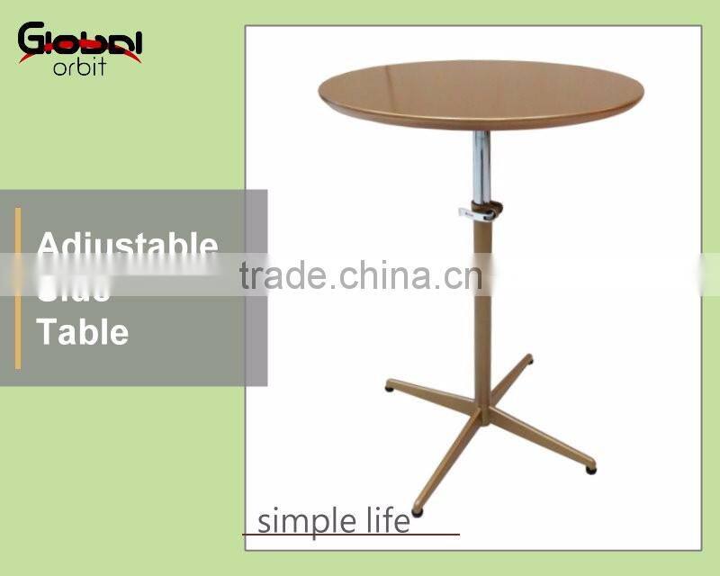 Durable and Sturdy Construction Sofa Adjustable Wooden End Table