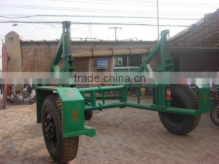 12-15T Hydraulic Cable Drum Trailer MADE IN CHINA / Heavy duty cable reel vehicle