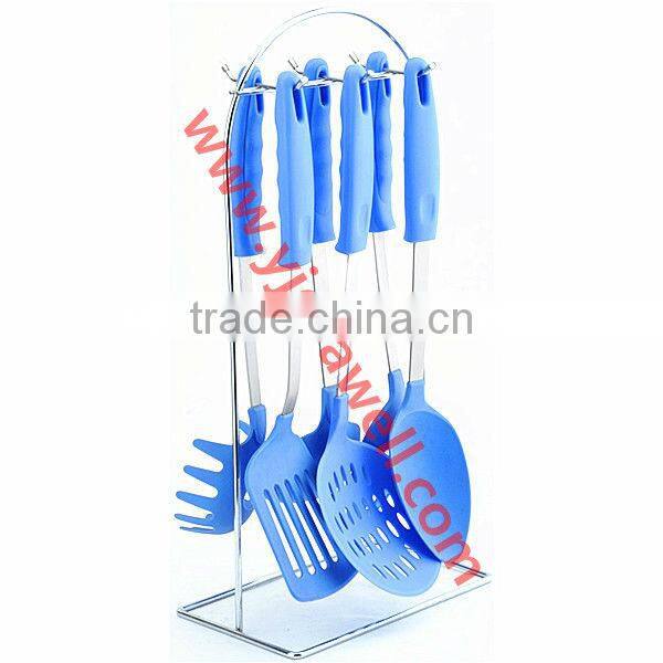 NY-1025 6 pcs pp Handle nylon kitchen utensil set