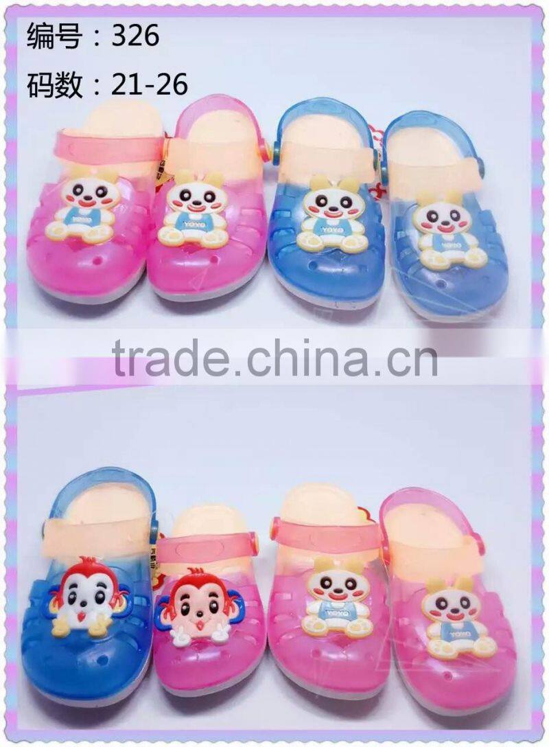 cute carton unisex clog for kids
