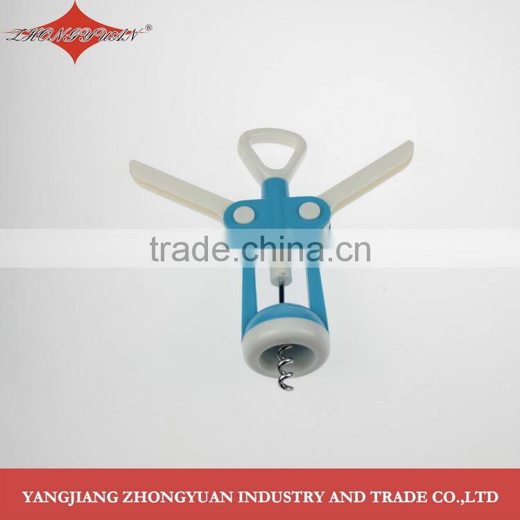 bottle opener high quality Plastic Winged Corkscrew wine opener