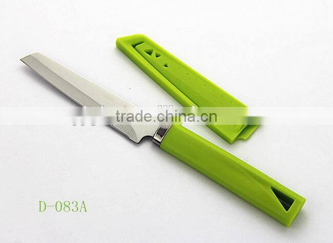 Cheap Custom Professional traveling pocket knife,fruit knife with cover D-084A