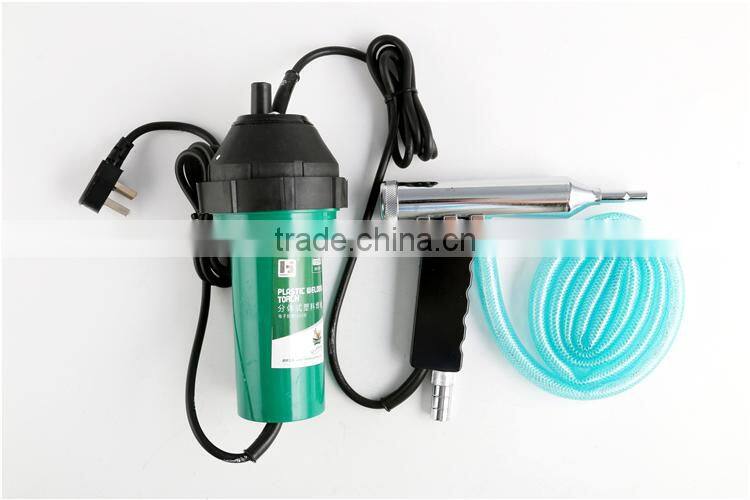 Plastic welding torch of split type