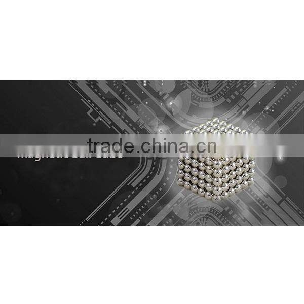 Magnetic Decompression Ball Educational Toys for Children Size 3mm Pack of 216 Pieces