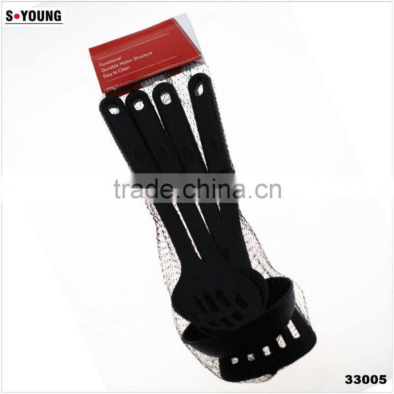33005 5-Piece colorful nylon material kitchen utensil set, nylon kitchen tools, custom kitchen sets