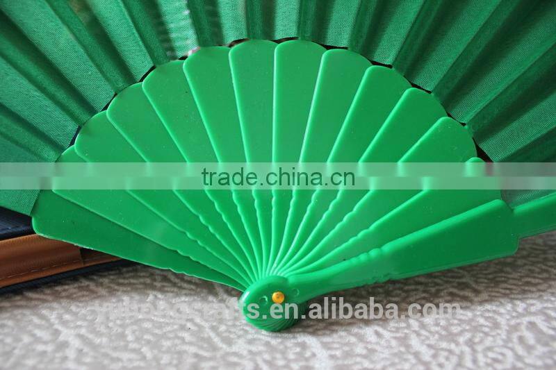 Spanish plastic hand cloth fan