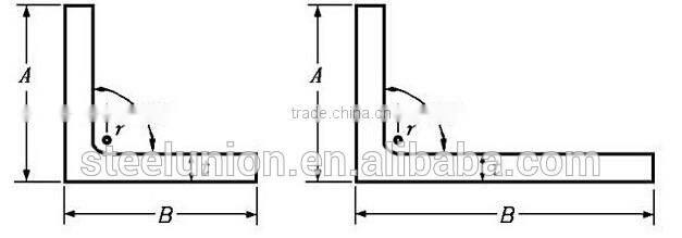 Equal Angle Steel/ Unqual Steel Angle Bar for Construction