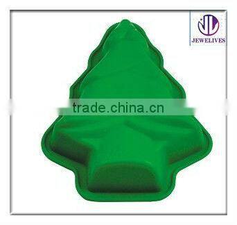 Factory 2013 New design snowman shape Silicone Cake Mold