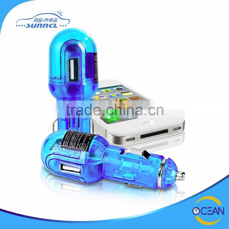 Classic Gentelman Portable Dual USB Charger Car with Europe Quality