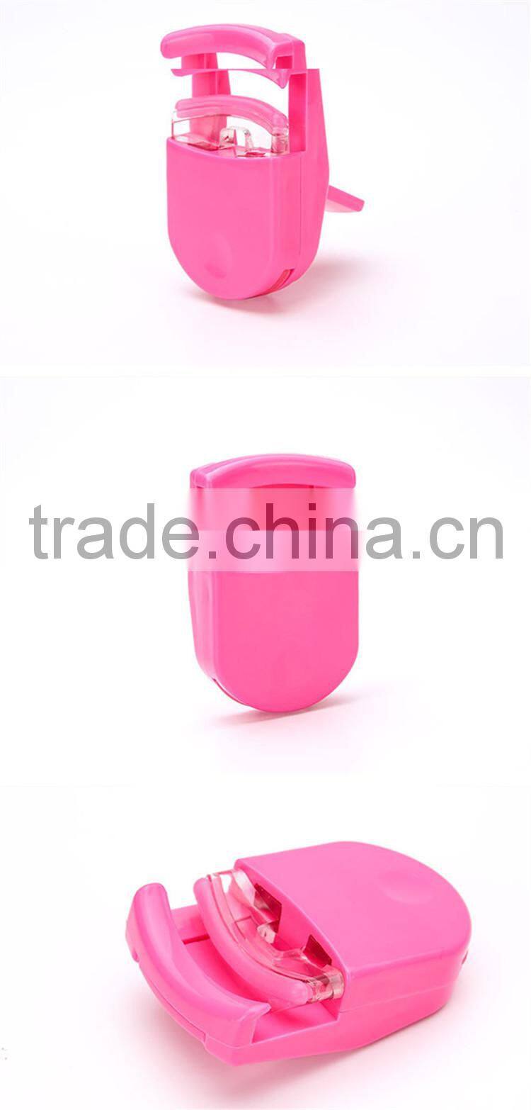 Professional Make Up Eyelashes Curling Tool Silicone Plastic Eyelash Curler