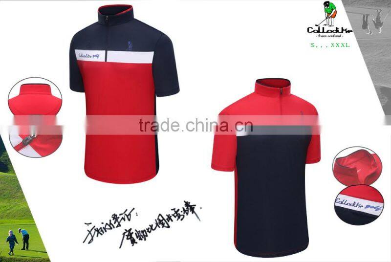 Custom High quality wholesale mens golf shirts sale