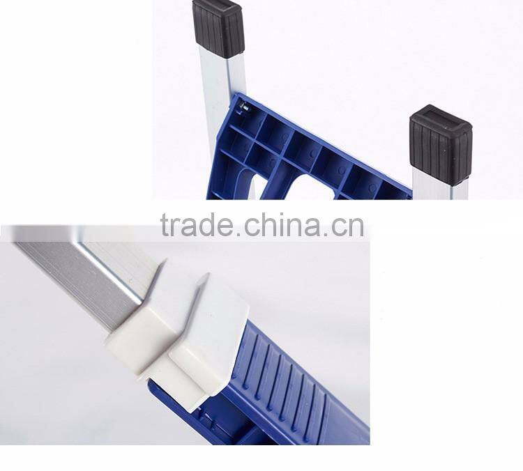 High Quality ABS Folding Table Set Portable Outdoor Camp Suitcase Picnic Table 4 Seats Blue