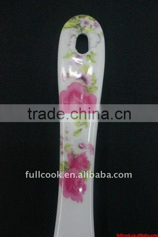 Melamine kitchen untensil series w/flower printing