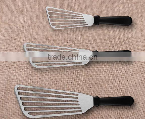 Types of Spatula Stainless steel and wooden handle Mini Fish Spatula