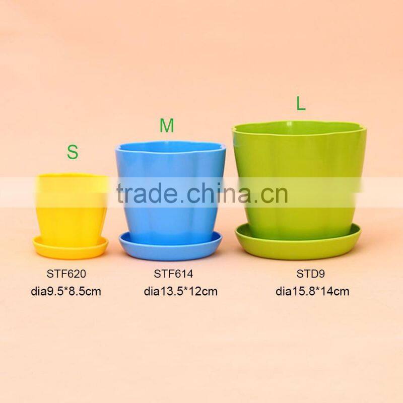 creative plastic flower pot wholesale