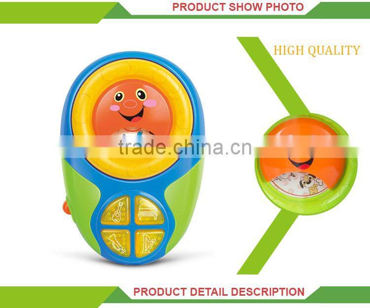 Best selling cartoon key plastic baby mobile music box