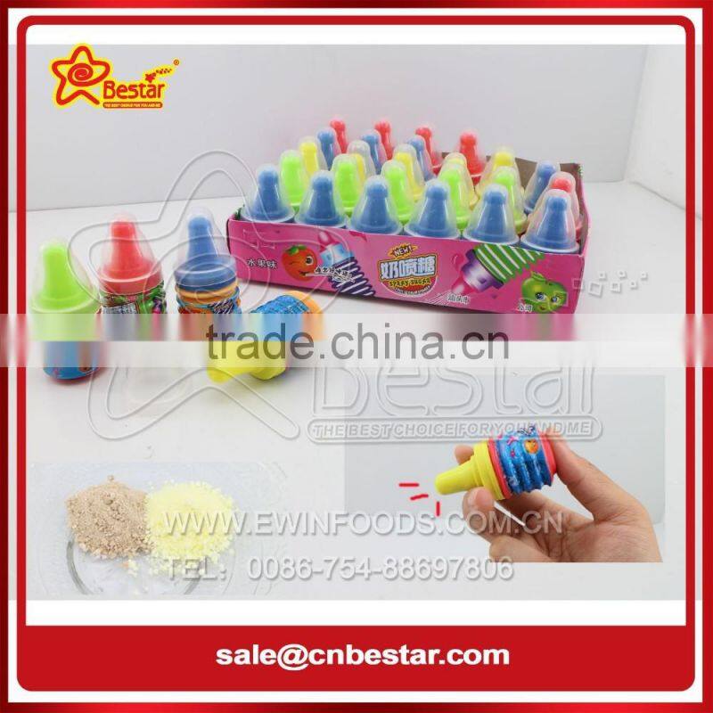 Toy Gas Tank with Sour Powder Candy Fruity Flavor