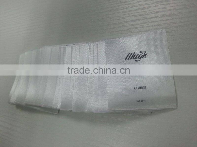 Wholesale High Quality Polyester Clothing Wash Care Label