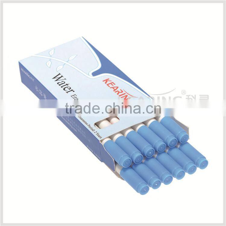 Kearing brand non toxic blue ink 0.5mm thinner tip Water erasable pen with conform to ASTM and EN71 #WB05