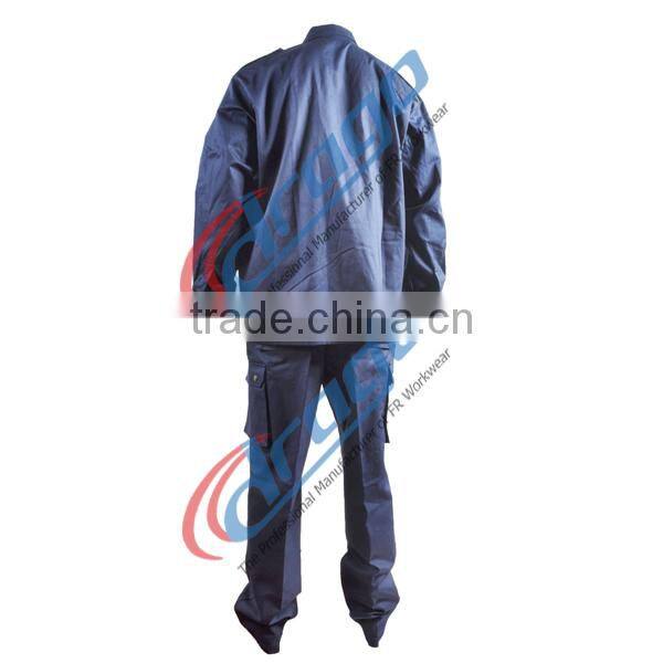 EN11612 100% cotton anti-flame suit supplier