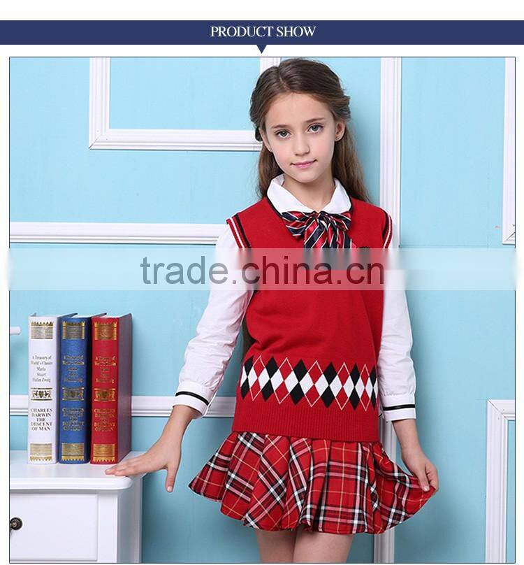 Unisex School Uniform Winter Vest For Boys And Girls