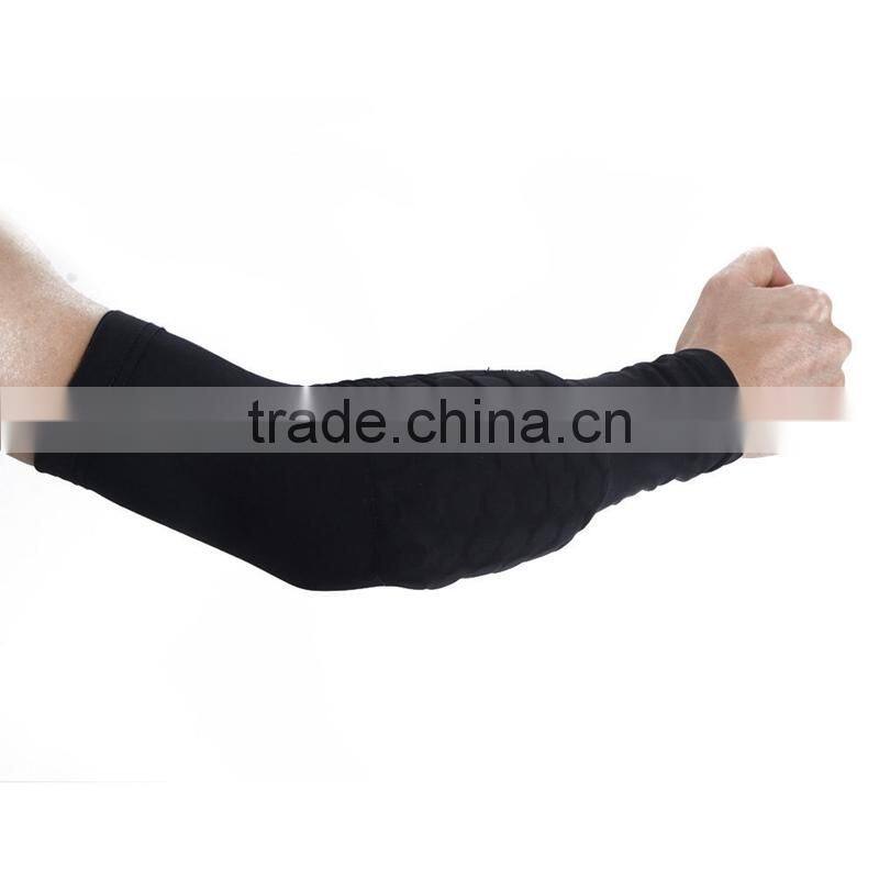 Compression arm support sleeve warmer pad hex