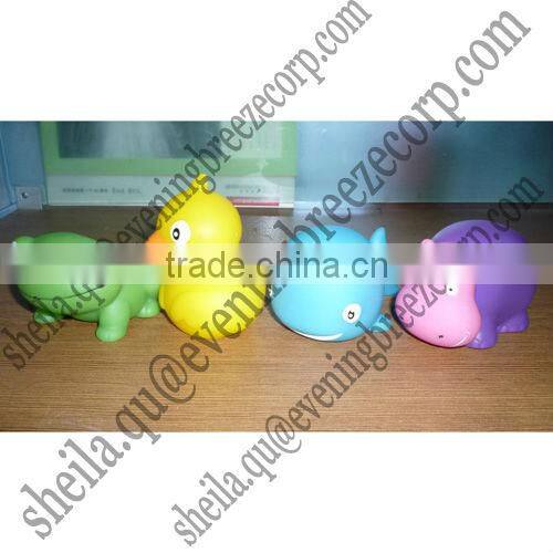 manufacture pink bath duck , cute flying rubber duck , flapping rubber duck