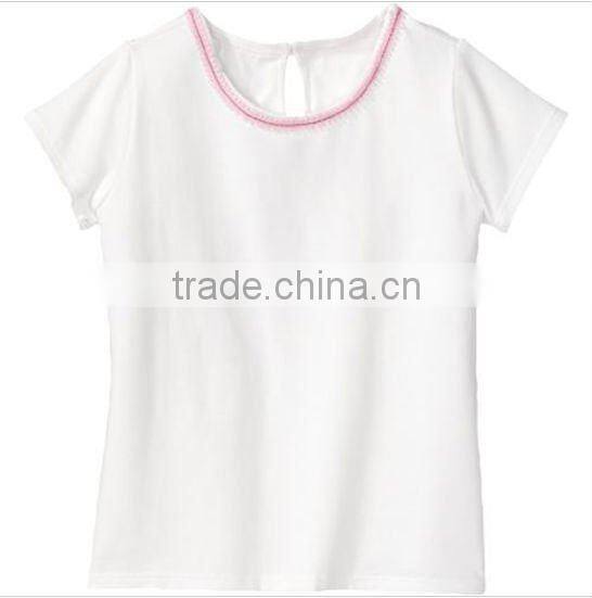 Women O-Neck Pink T-Shirt