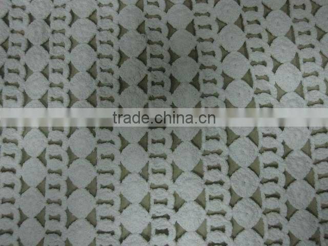 cotton crochet garment fabric design