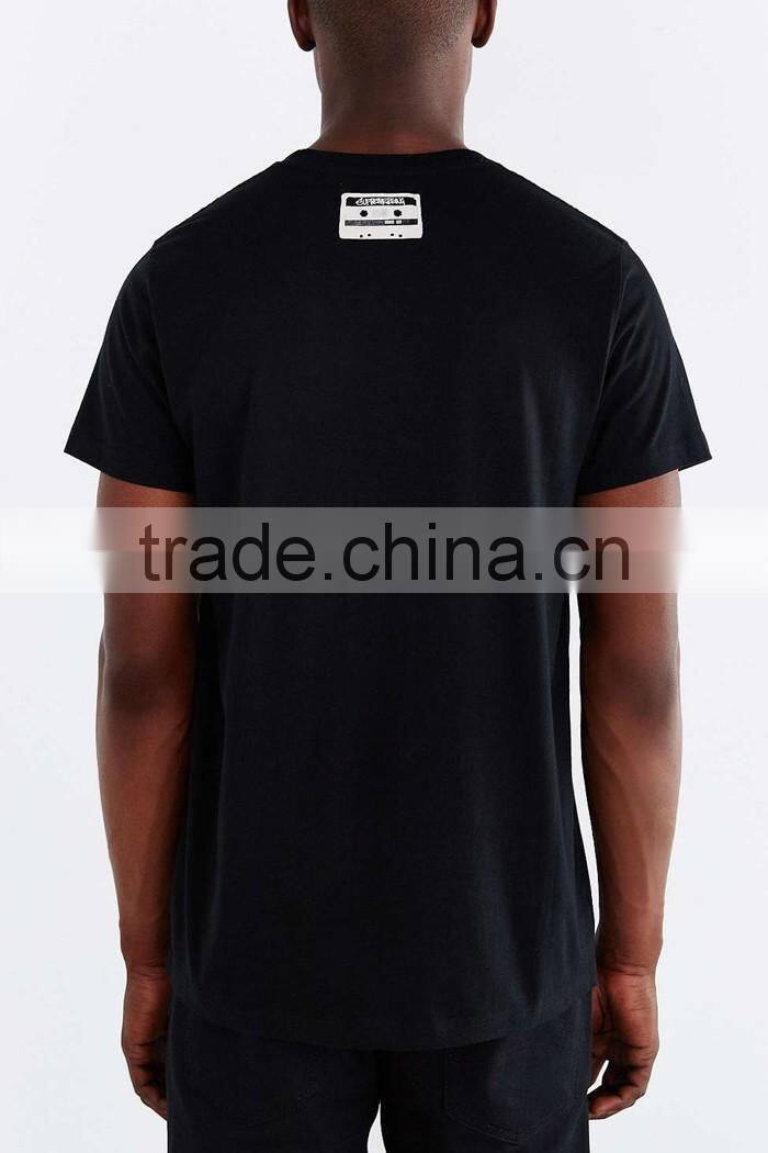 Slim fit cotton printed new model men's t-shirt