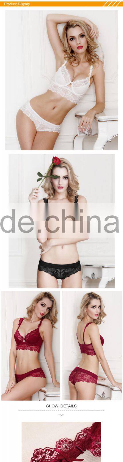 HSZ-G18964 Stylish Woman Push Up 32 Size Bra Set Ladies Underwear Sexy Panty New Style Japanese Mature Women Lace Lingerie