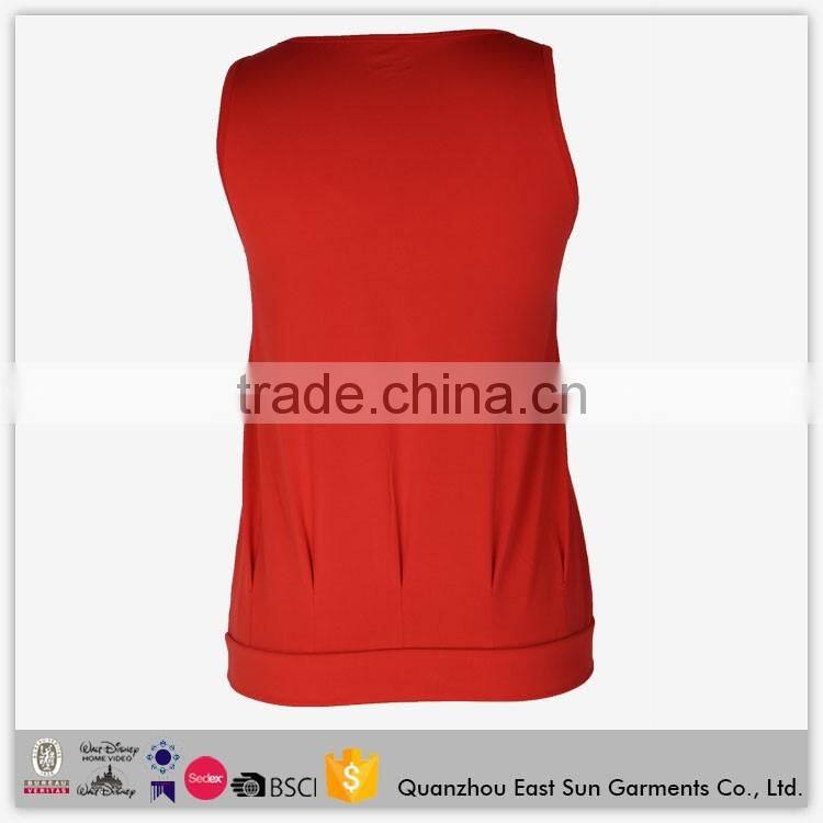 OEM Low Price Sleeveless Top Y Collar Bodybuilding Summer Ladies Fitness Running Custom Women Sports Singlet