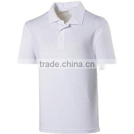 Custom design 100% polyester color plain eyelet sports fabric polo shirt