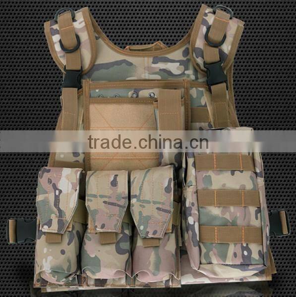 High quality durable buletproof military air soft tactical hunting gear cheap army combat vest military