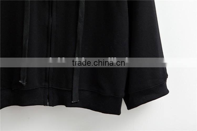 Custom OEM Fashion Wholesale Ladies Hoody /Hot Selling Women Casual Dress
