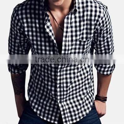 Latest fashion dress fashion shirt pattern for men multi colored mens dress shirts