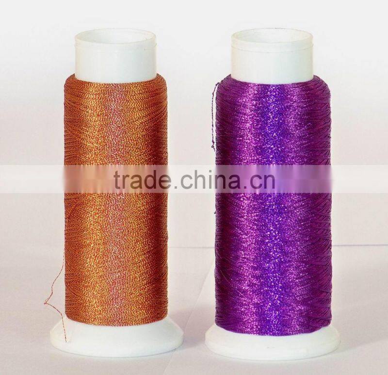 Manufacturer MS type metallic Thread for Embroidery