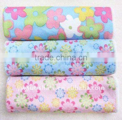 Printing microfiber cleaning towel online tea towel french linens