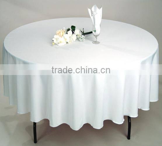 wedding and banquet chair cover polyester tablecloth and table linens