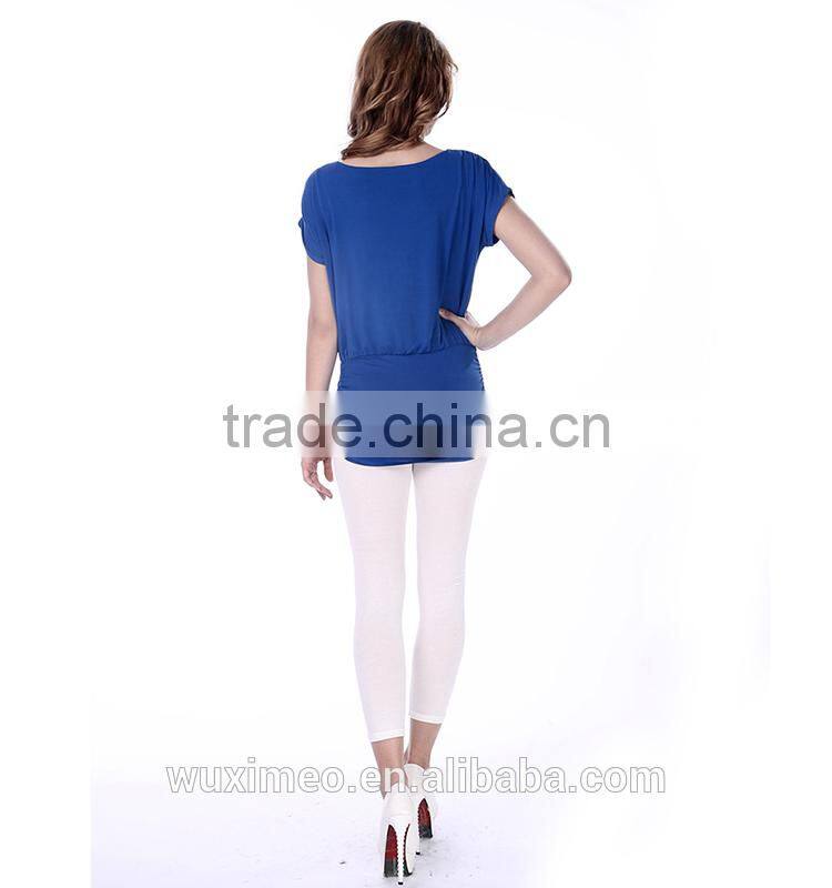 hot sale custom collar office blouse lady
