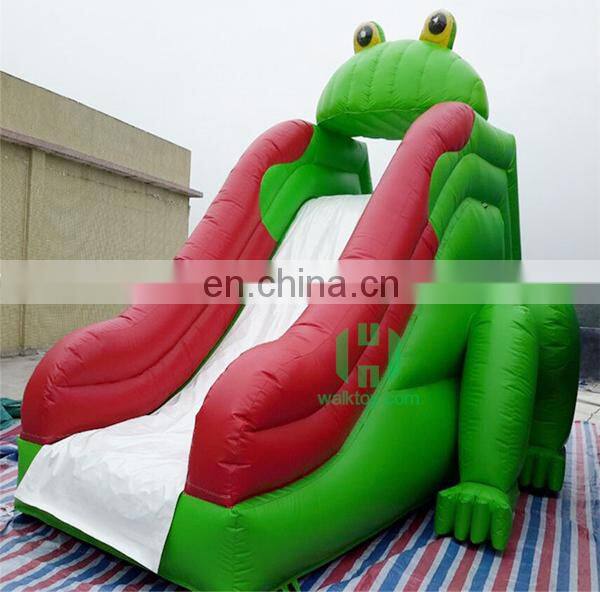 Inflatable frog water slide/Used fiberglass water slide for sale