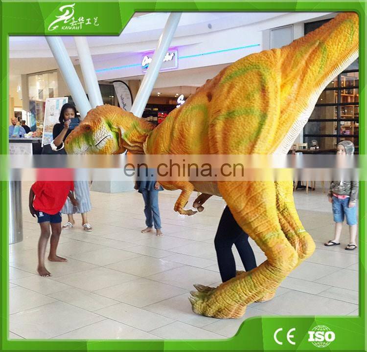 KAWAH Amusement Park Realistic Dinosaur Costume,Ride Dinosaur,Dinosaur Riding Costume